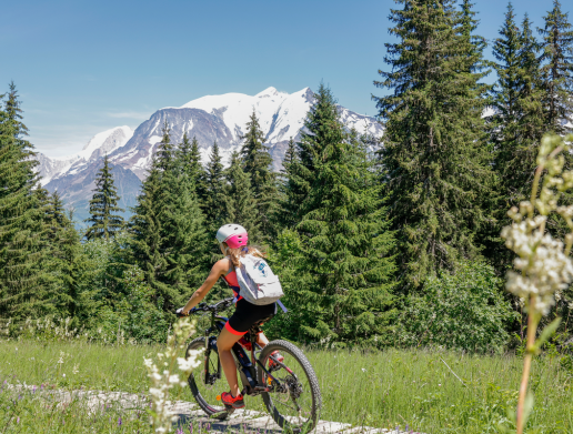 Mountain biking in Saint-Gervais Mont-Blanc
