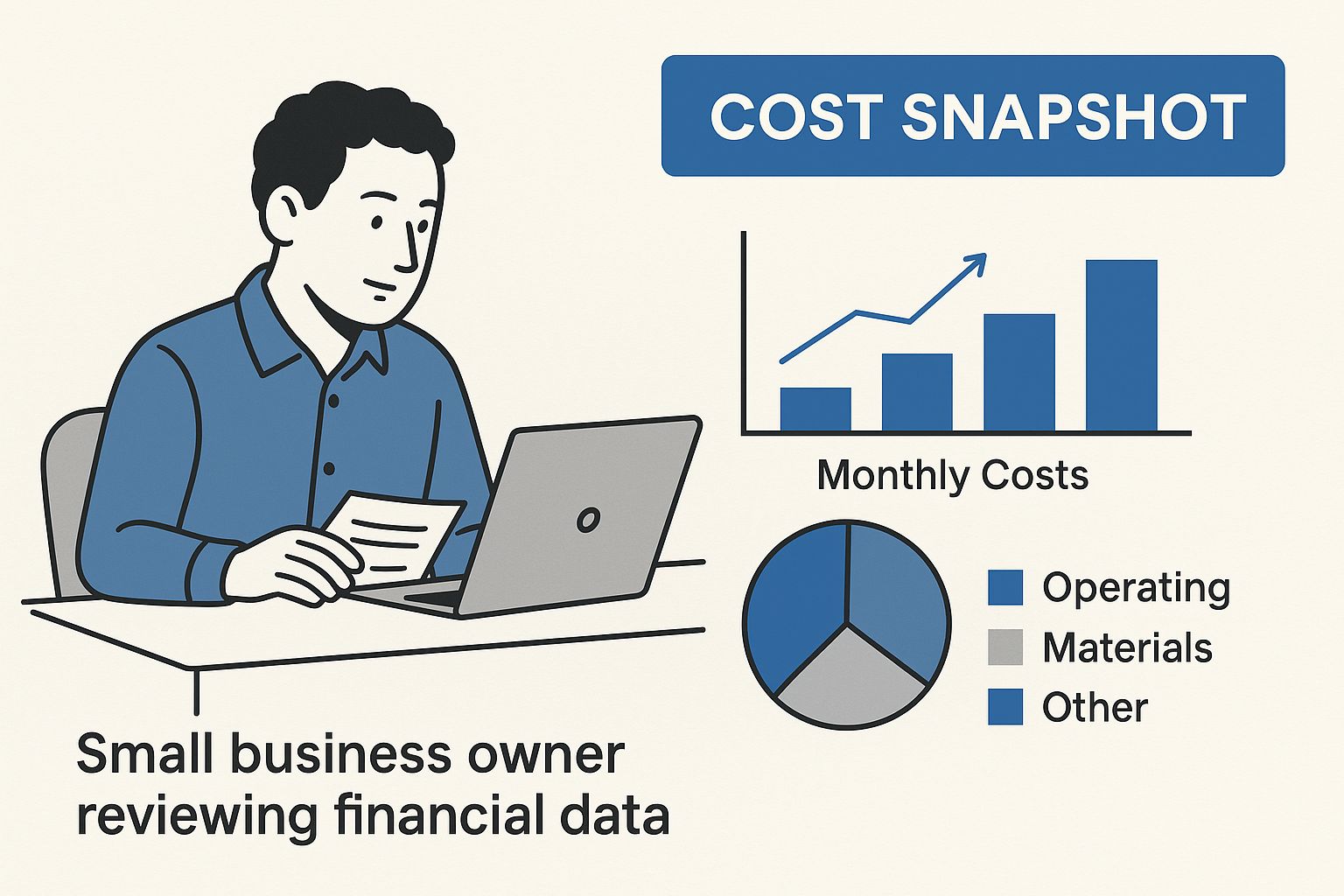 Infographic about managed it services cost