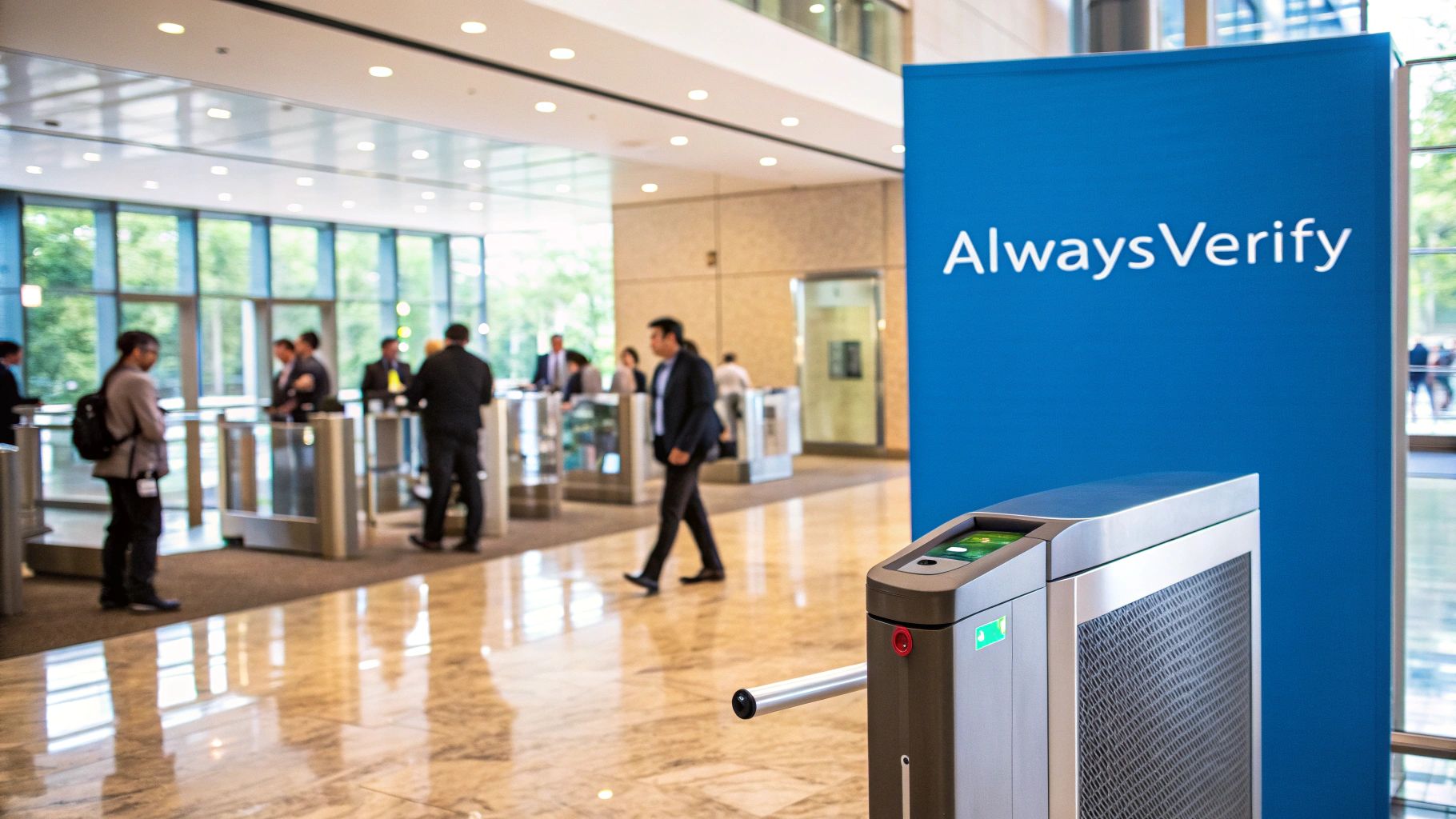 A futuristic digital lock and key symbolizing modern network security.