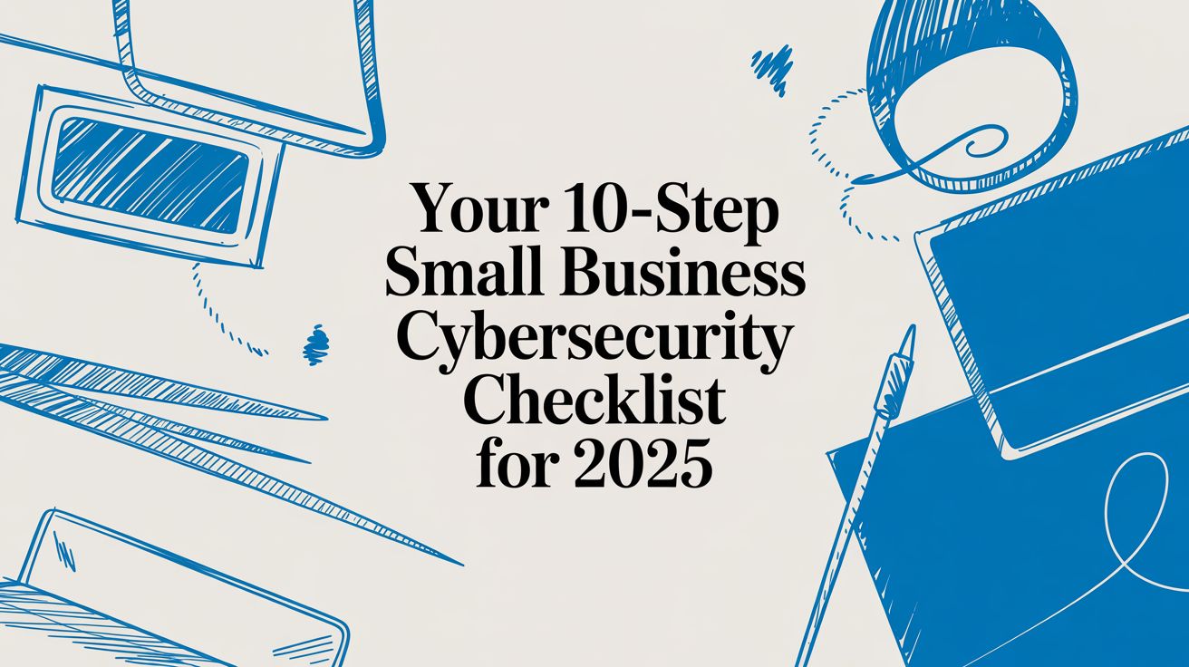Your 10-Step Small Business Cybersecurity Checklist for 2025