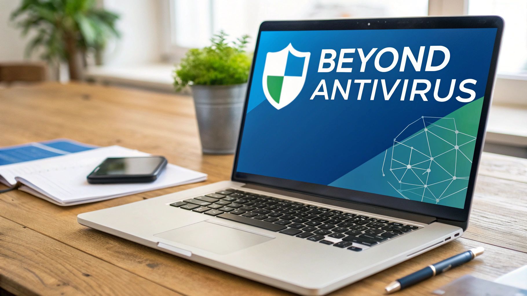 A cybersecurity professional monitoring multiple screens showing data and threat maps.