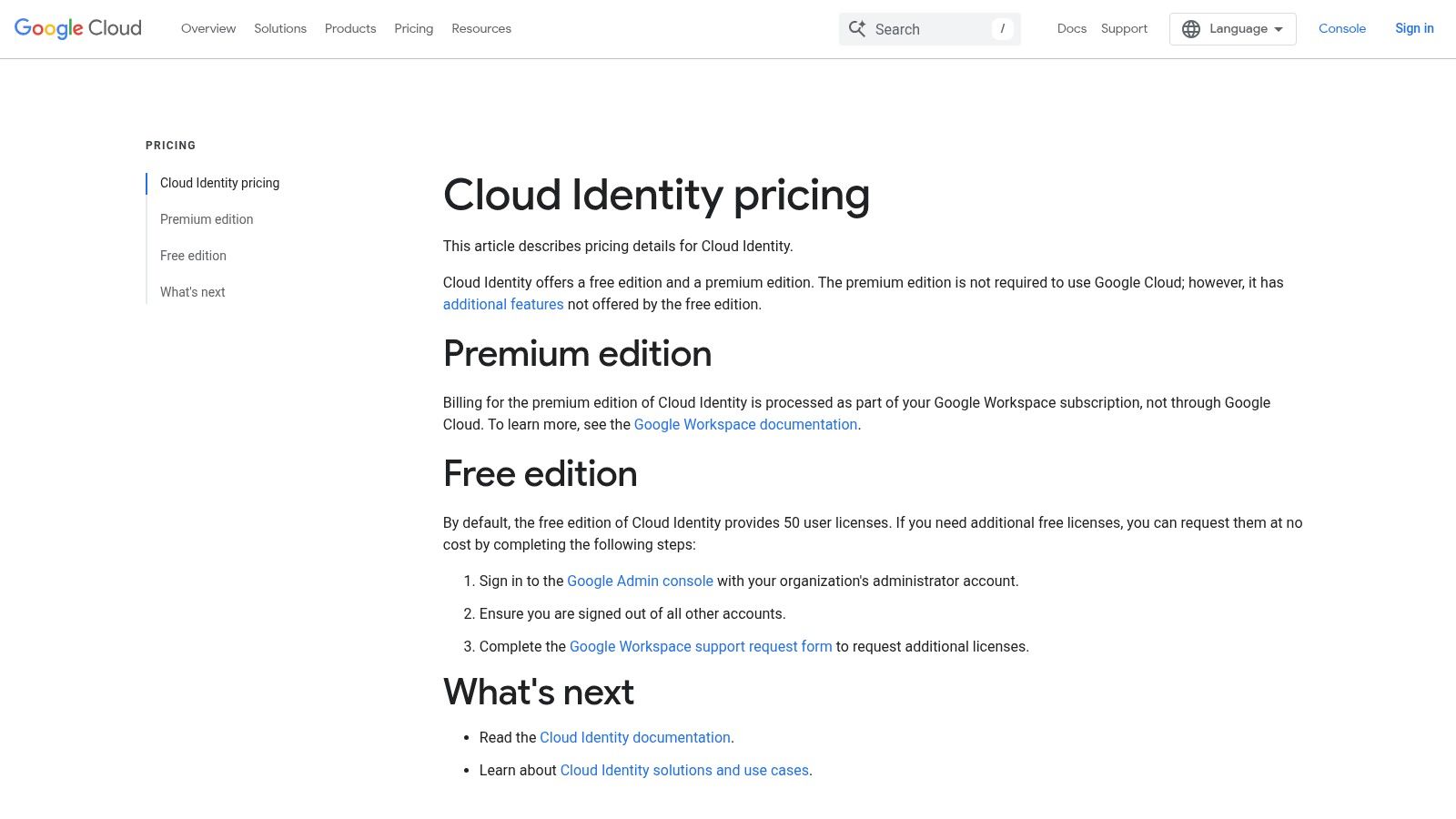 Google Cloud Identity & Identity Platform