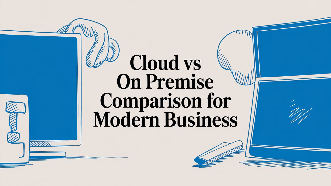 Cloud vs On Premise Comparison for Modern Business