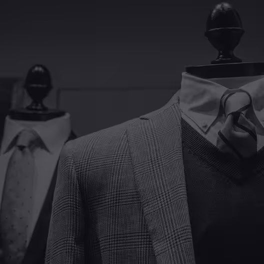 Mannequins in suits