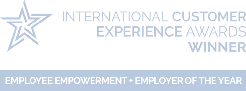 International Customer Experience Awards Winner - Employee Empowerment + Employer of the Year Award