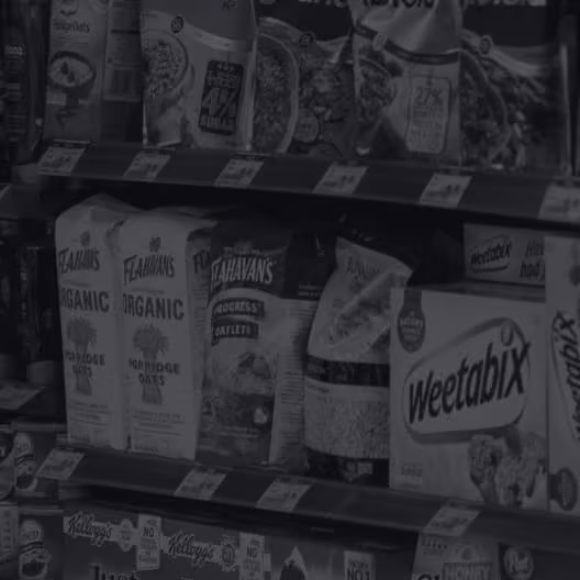 Grocery store interior