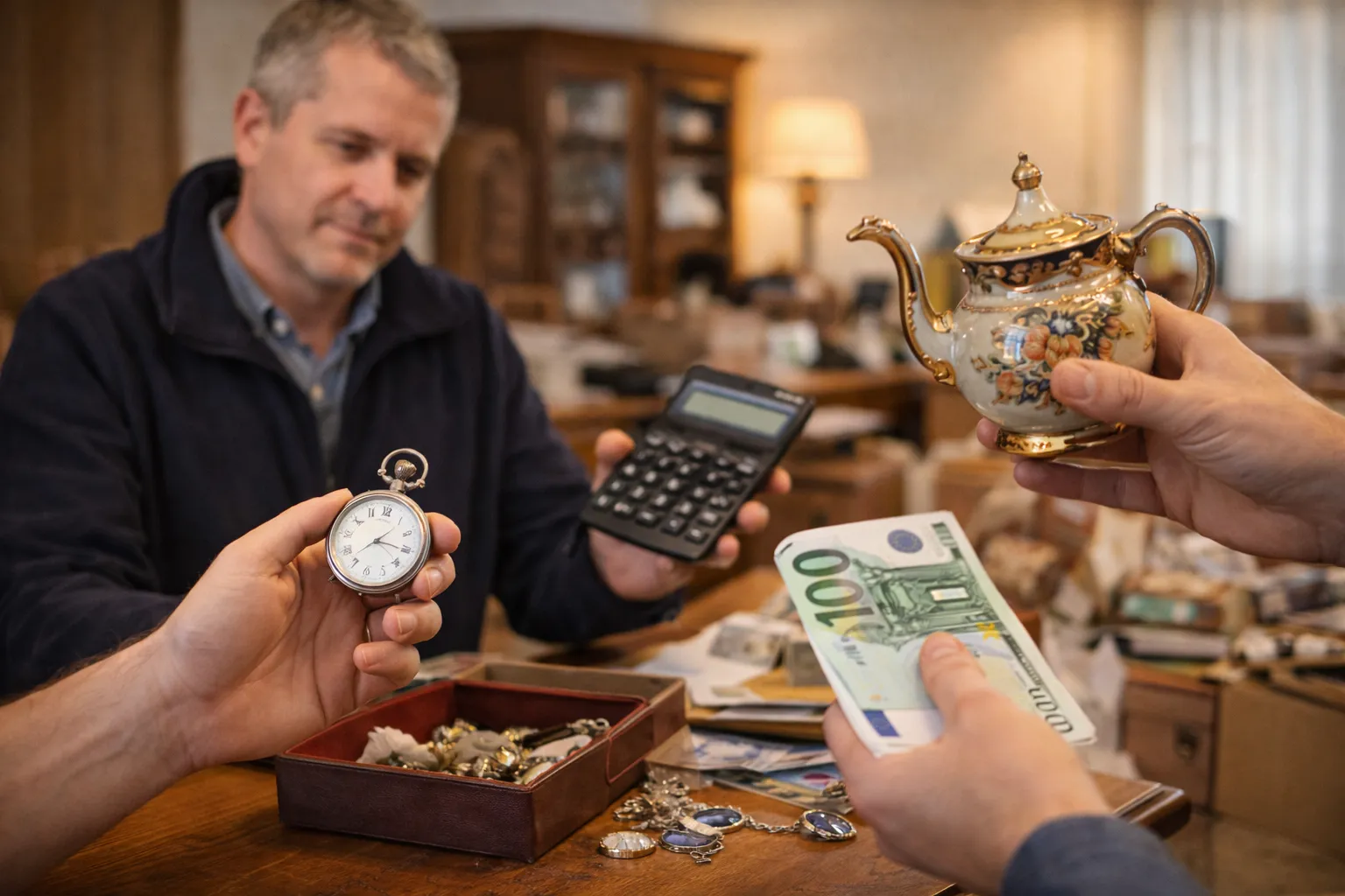 Wertanrechnung bei einer Haushaltsauflösung