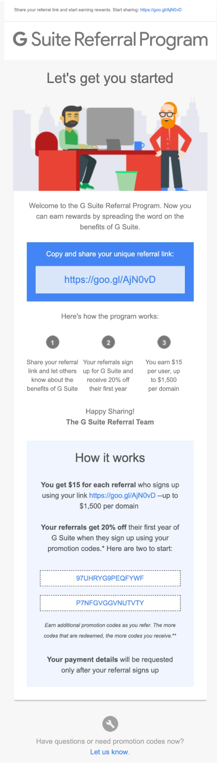 G Suite email