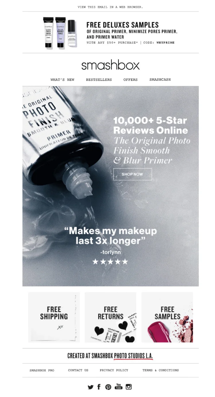 Smashbox email