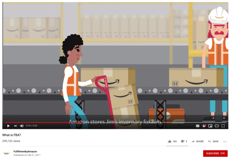 What is Amazon FBA video