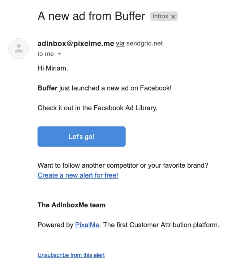 New af from buffer