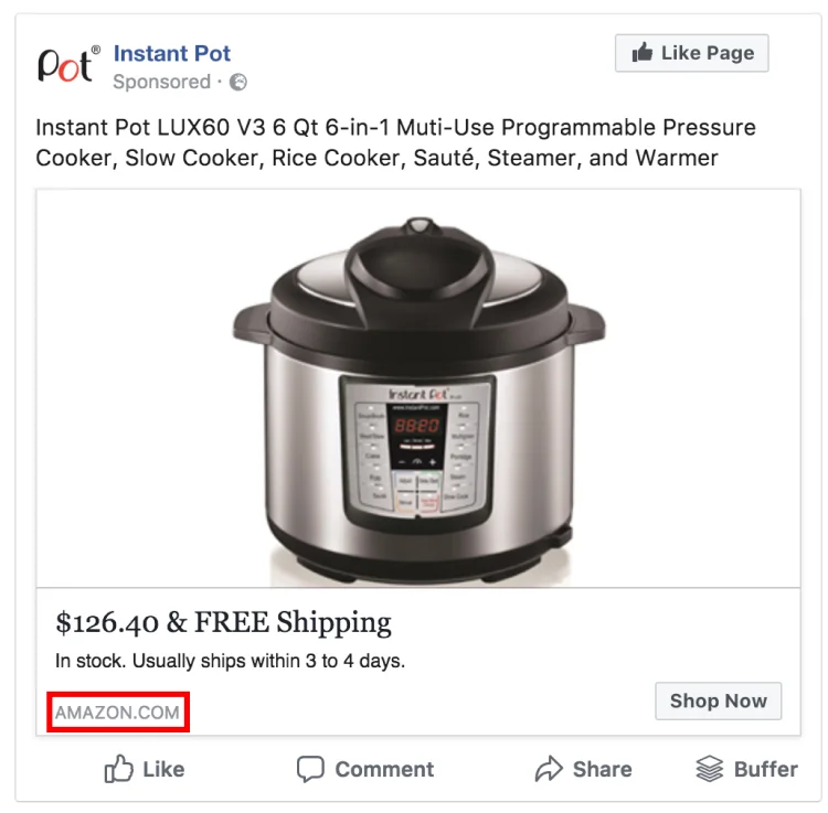 Pot on amazon ads