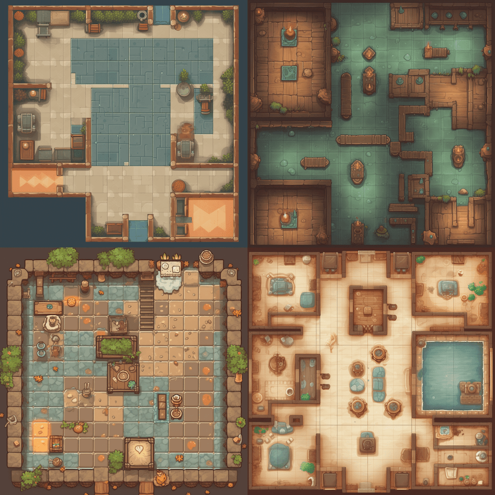 MidJourney Tileset