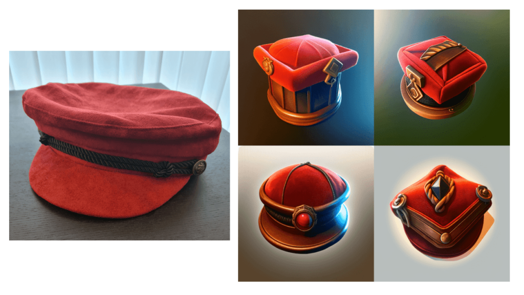 Hat icon MidJourney