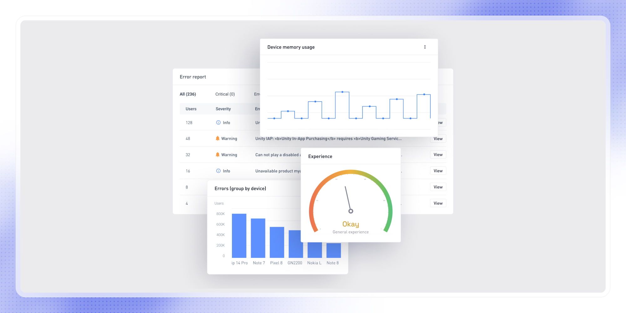 Improved health monitoring for your games