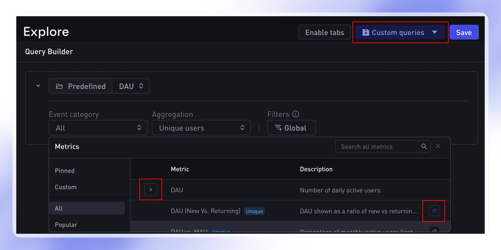 Query Builder Update
