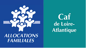 Logo CAF de Loire-Atlantique - Soutien aux familles et à l'école