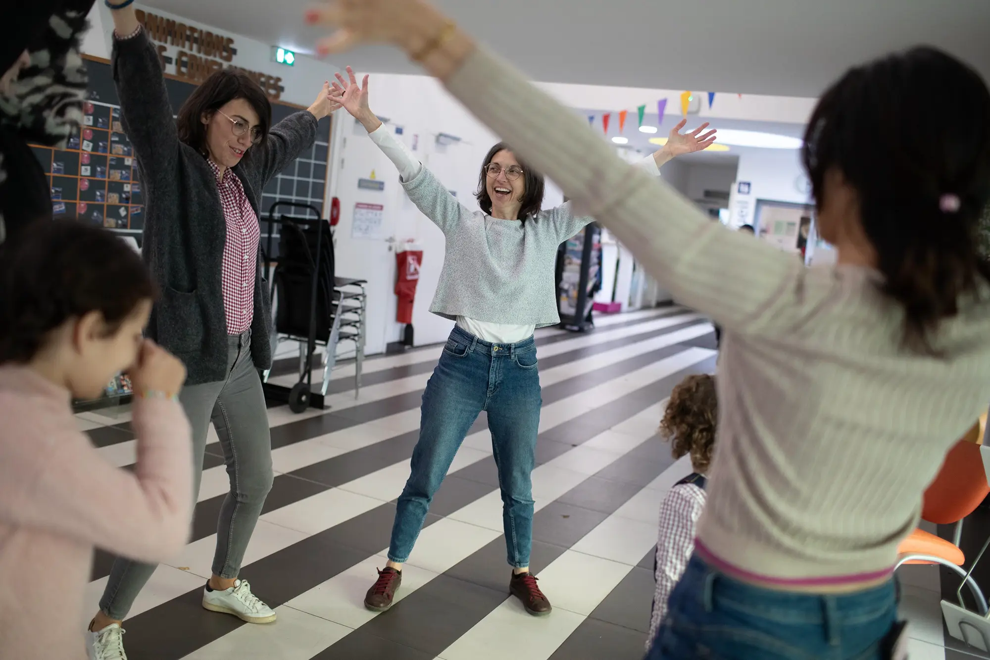 Atelier parentalité organisé par le Lieu Utile durant la semaine de la parentalité, à la Maison des Confluences