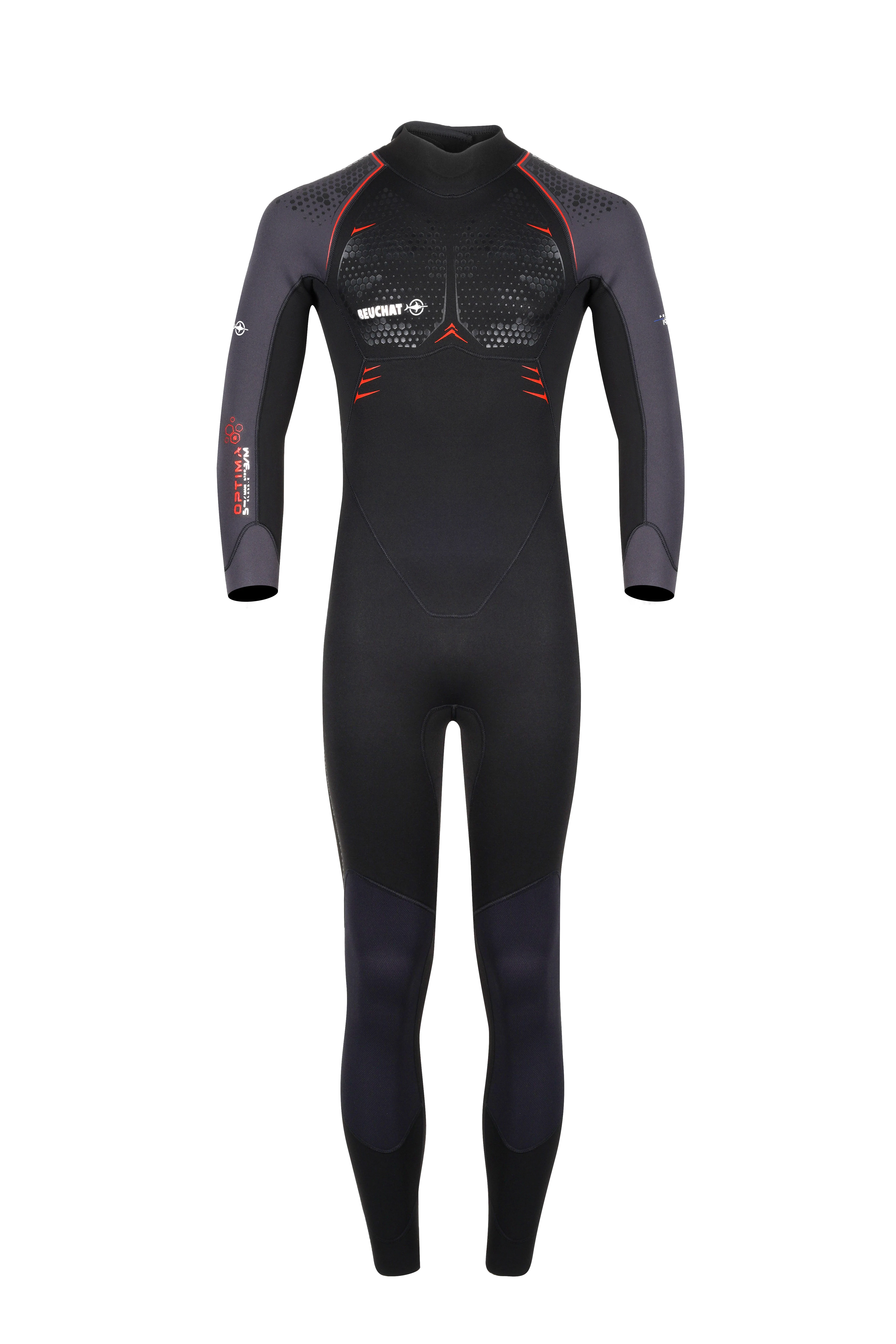 BEUCHAT OPTIMA 2 HEREN - WETSUIT MET KRAAG 3 MM XXXL