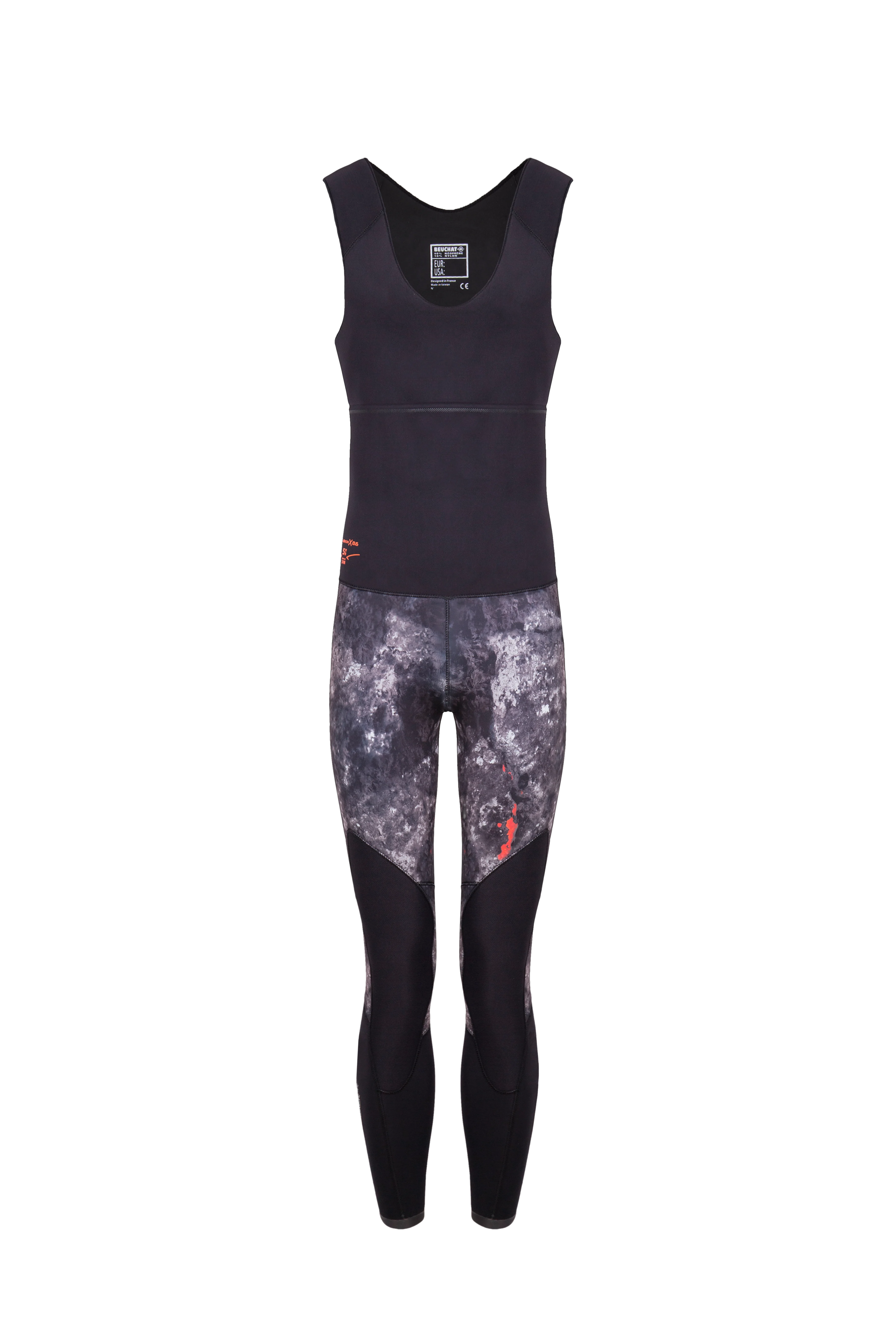 BEUCHAT TRIGOBLACK - PRO LONG JOHN 7 MM MET PRECUT SYSTEM M﻿