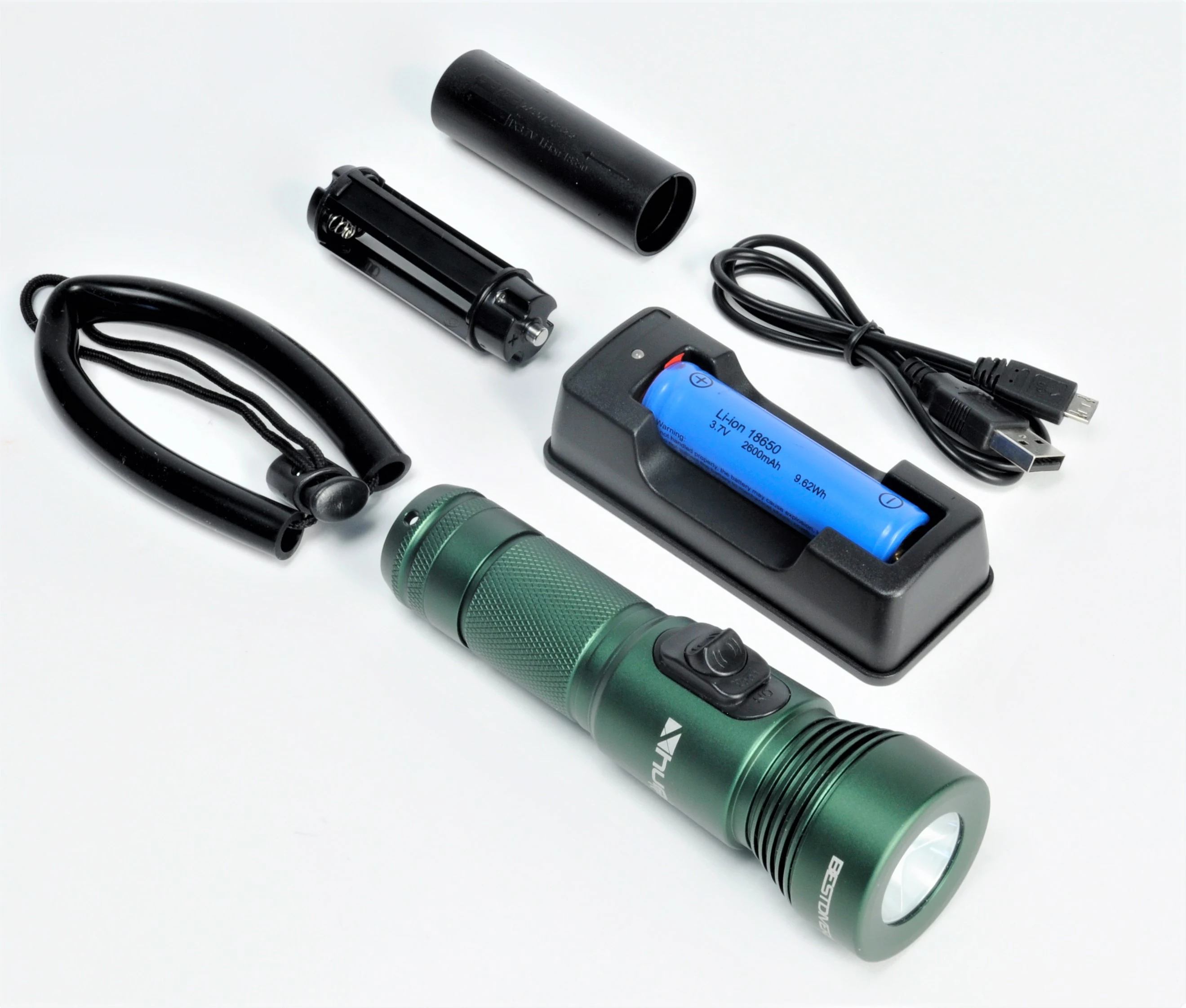 BD XHUNT-R ZAKLAMP 850 LUMEN 18650 OPLAADBARE BATTERIJ