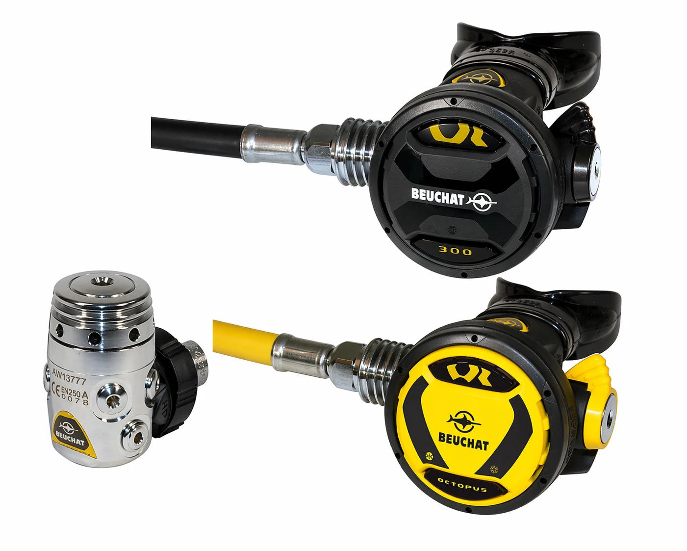 BEUCHAT PACK VR300 DIN (REGELAAR + OCTOPUS VR)﻿