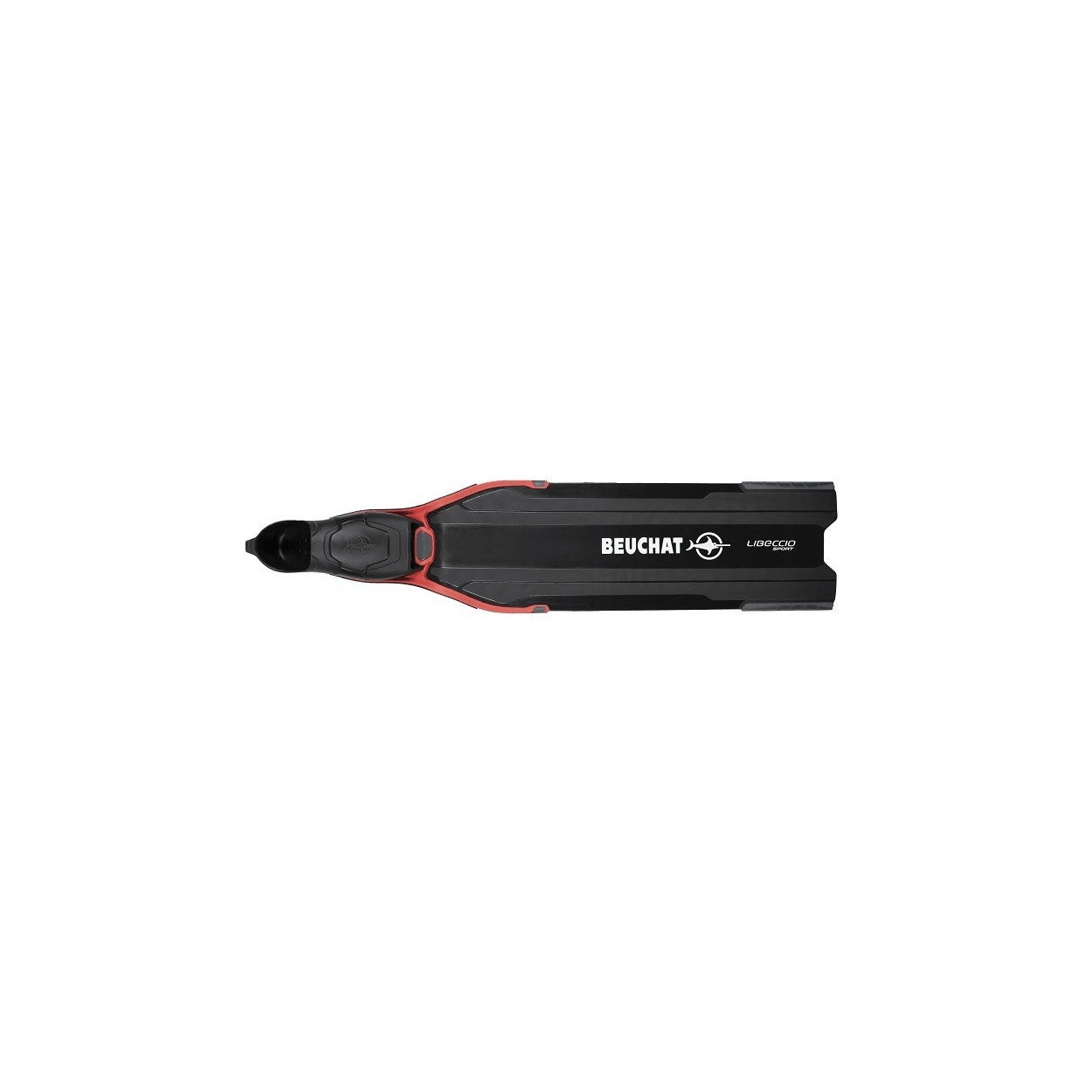 BEUCHAT LIBECCIO SPORT FIN ZWART/ROOD 39/40