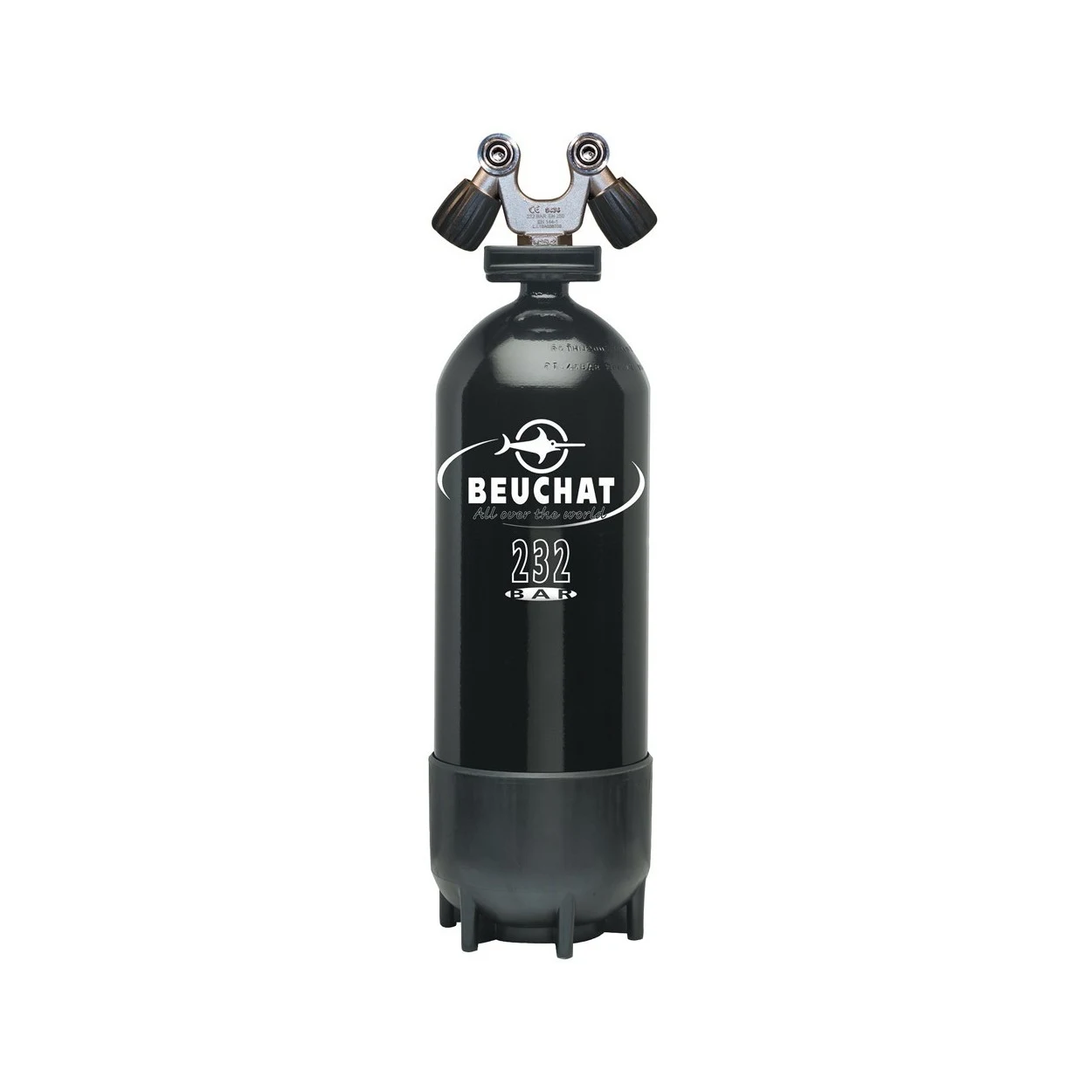 BEUCHAT 15 L FLES 2 UITGANGEN 230 BAR﻿