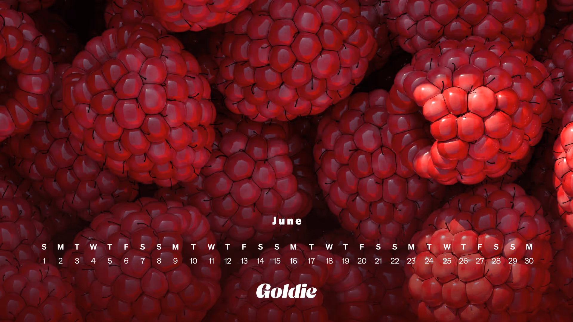 raspberry calendar wallpaper desktop