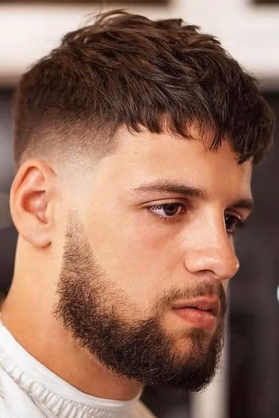 Caesar haircut