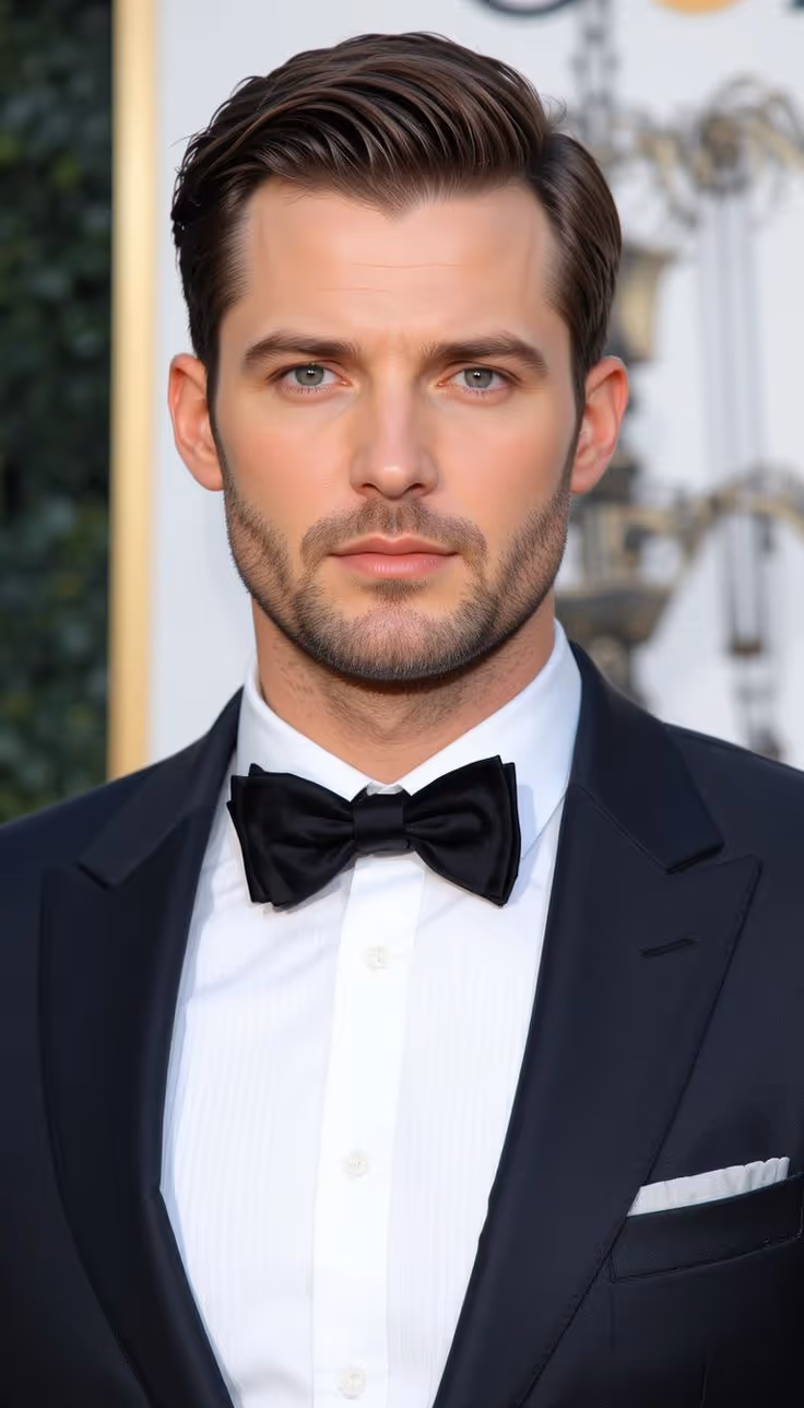 Side part haircut for men