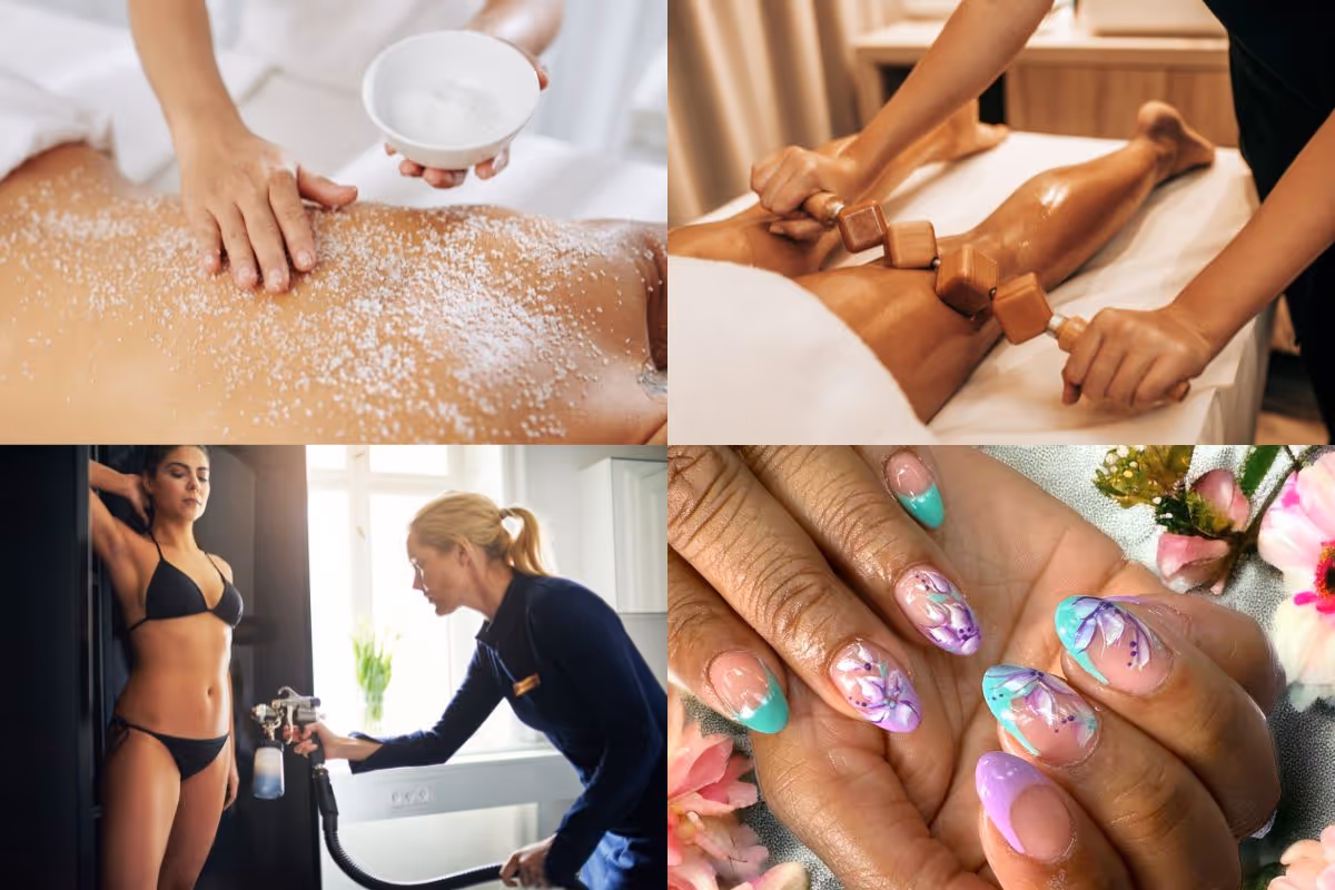 Spring most booked beauty services