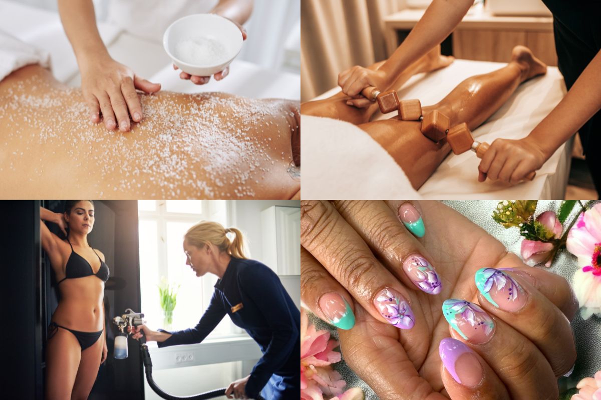 Spring most booked beauty services