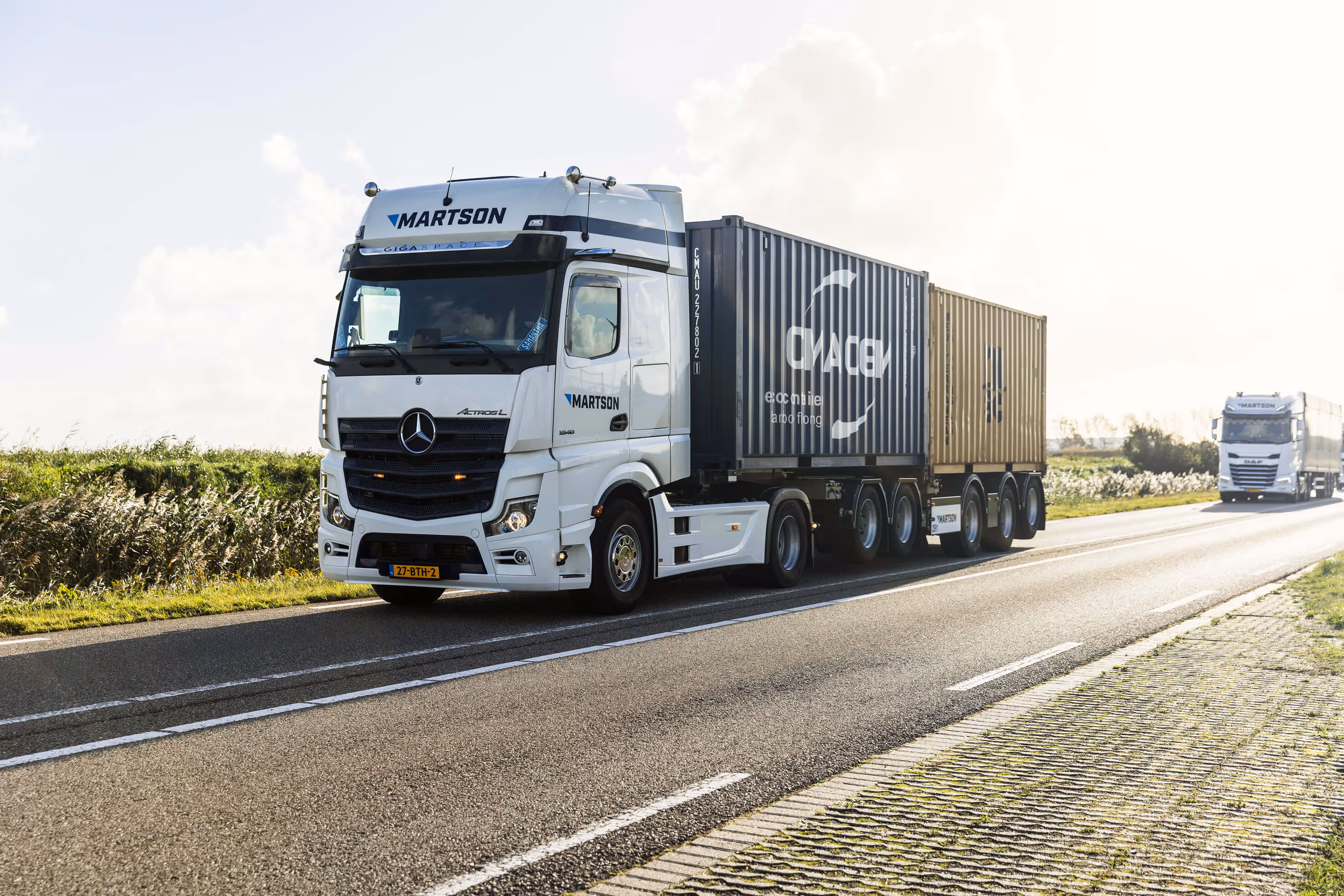 Vrachtwagenchauffeurs voor containervervoer[martson]