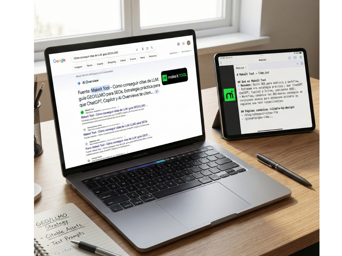 Cómo conseguir citas de LLM y convertirte en una entidad “citable”