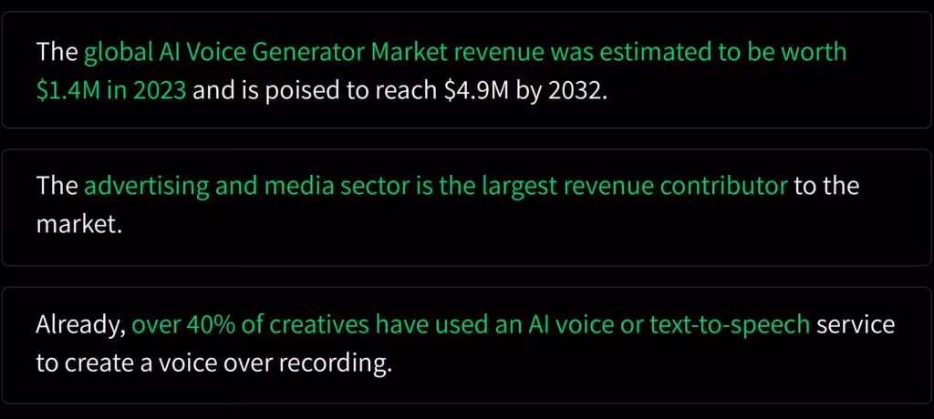 stats how to make an AI voice