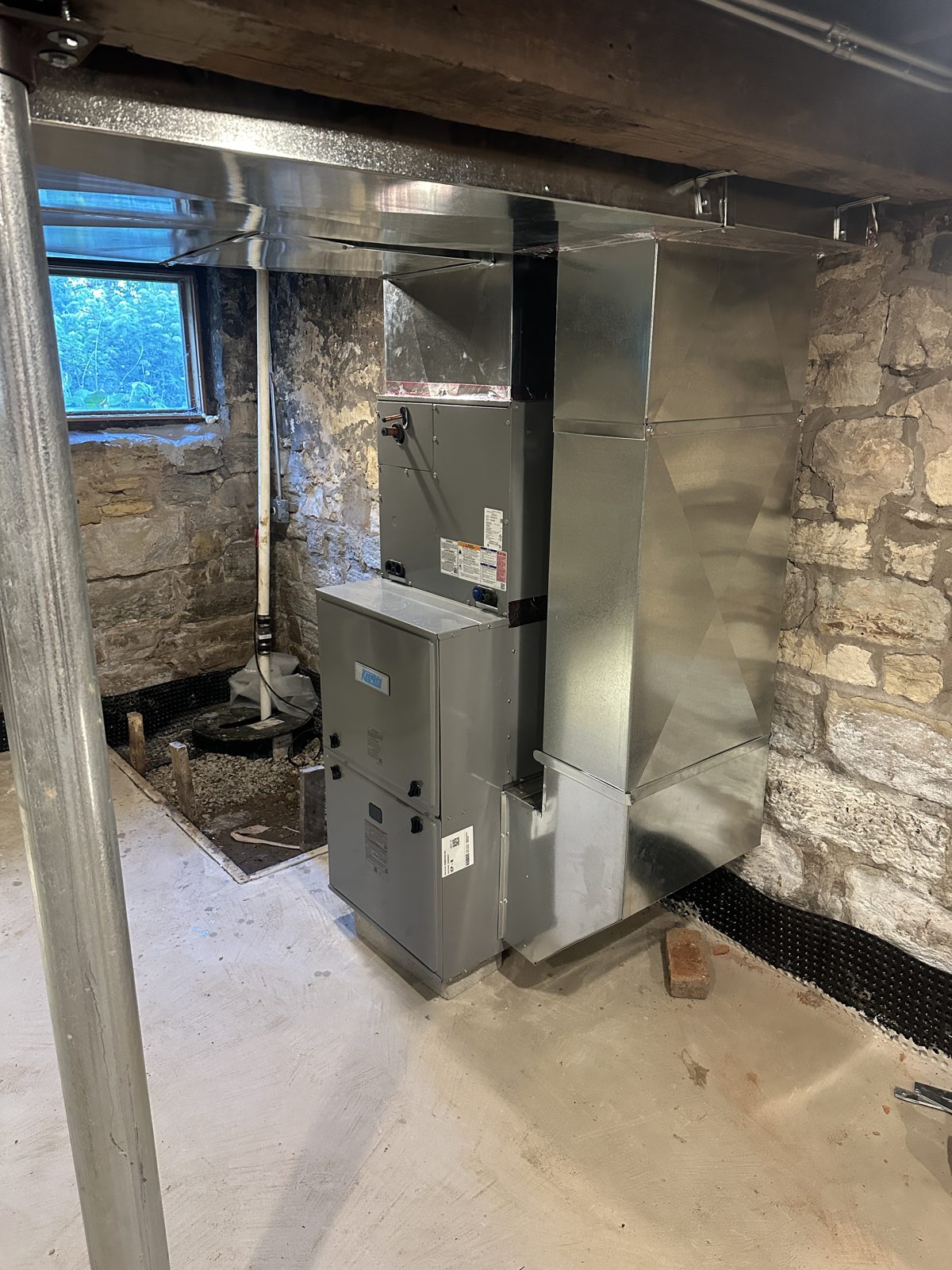 Furnace replacement by SP Heating & Cooling