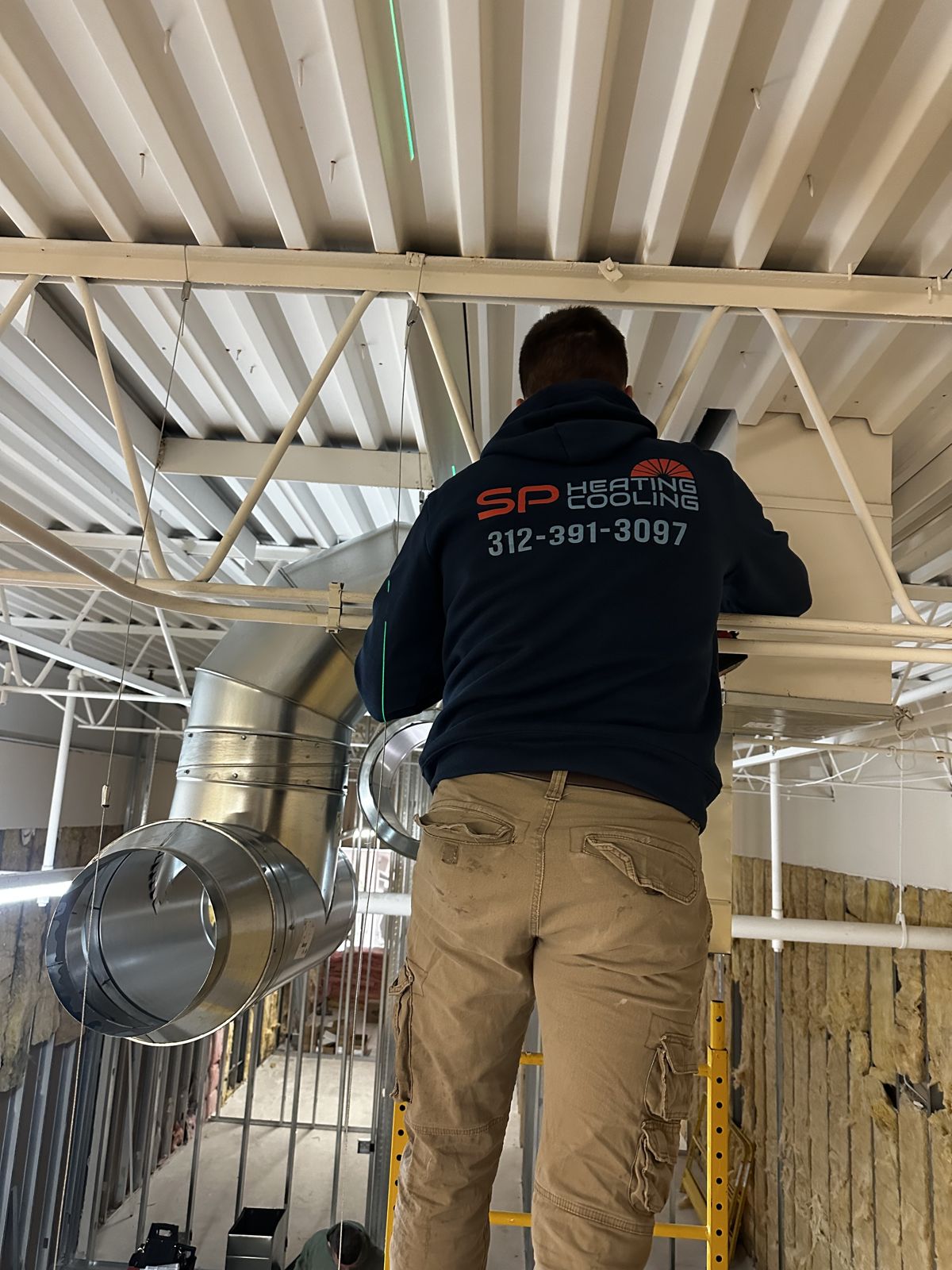 Commercial Ductwork Build-Out, Wheaton, IL