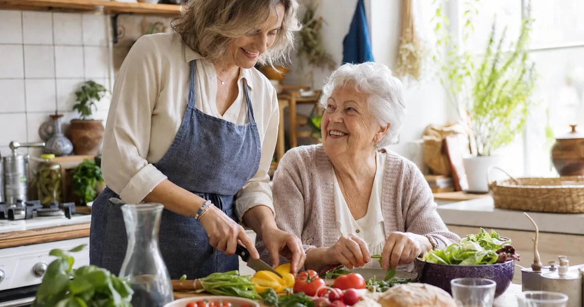 Aide aux repas à domicile : solutions et aides