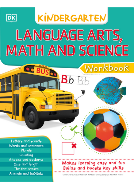 Kindergarten Language Arts, Math & Science