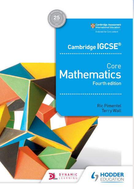 Cambridge IGCSE Core Mathematics 4th Edition