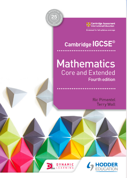 Cambridge IGCSE Mathematics Core & Extended 4th Edition