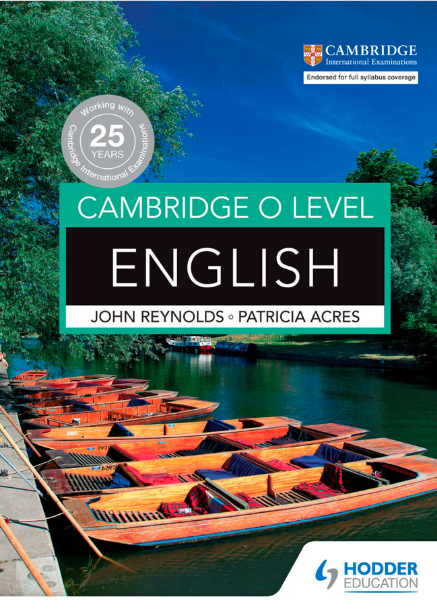 Cambridge O Level English