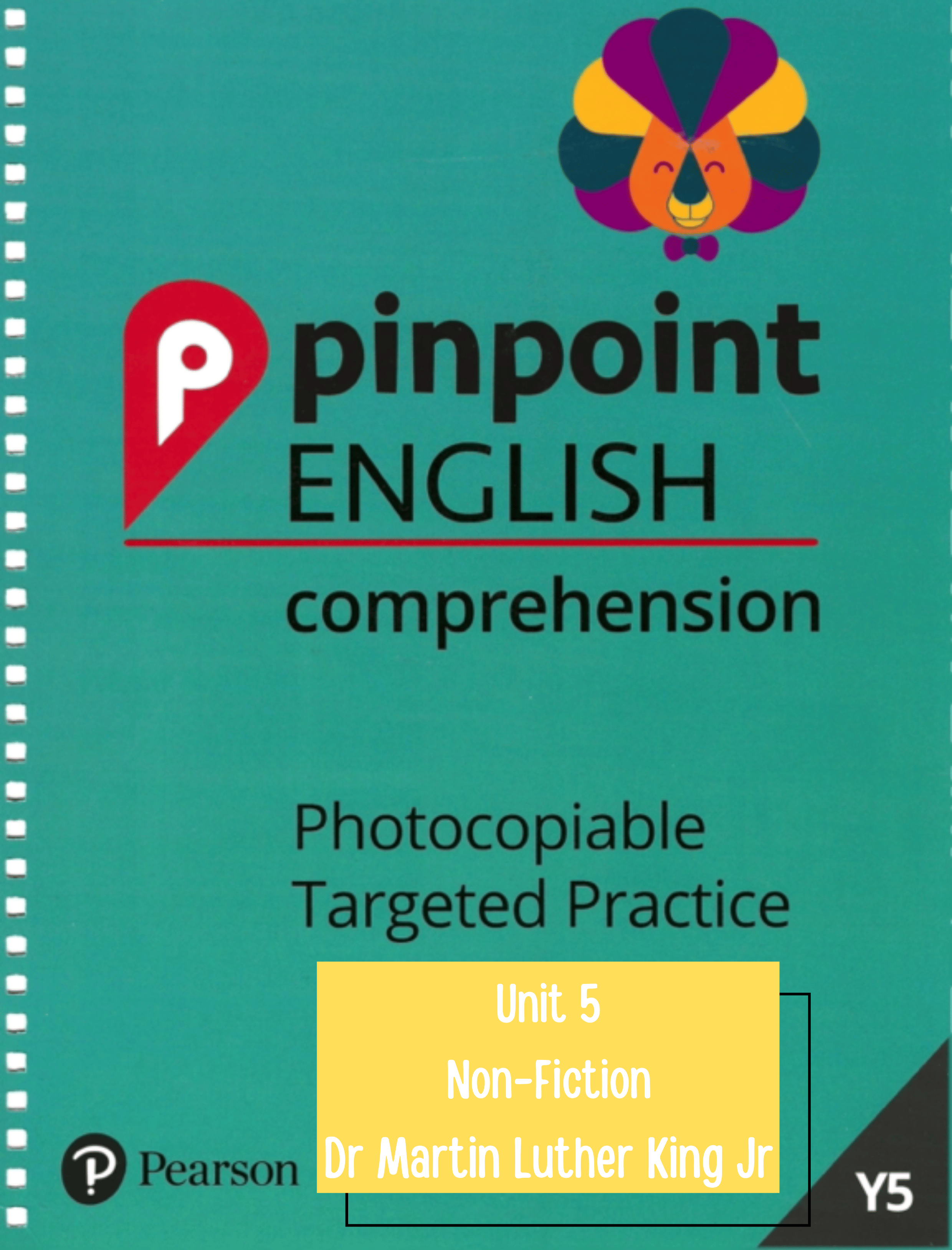 Pearson Pinpoint English Comprehension Y5 Unit 5