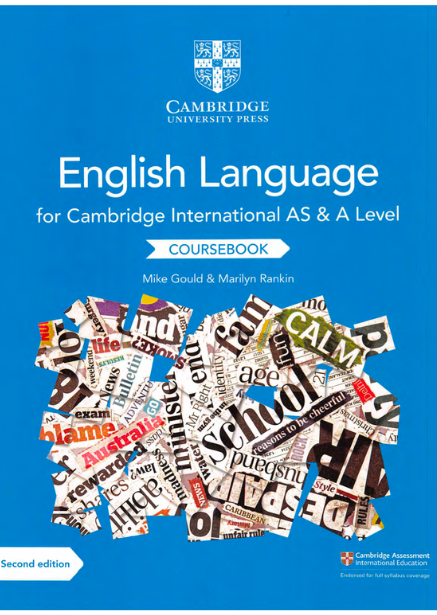 Cambridge International AS & A Level English Language Coursebook