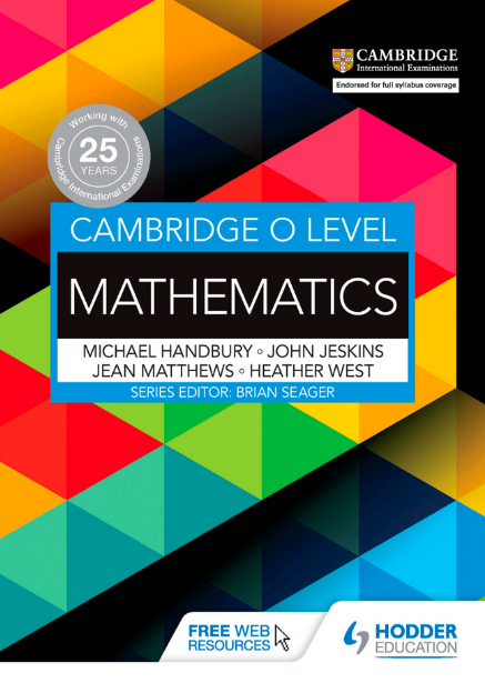 Cambridge O Level Additional Mathematics