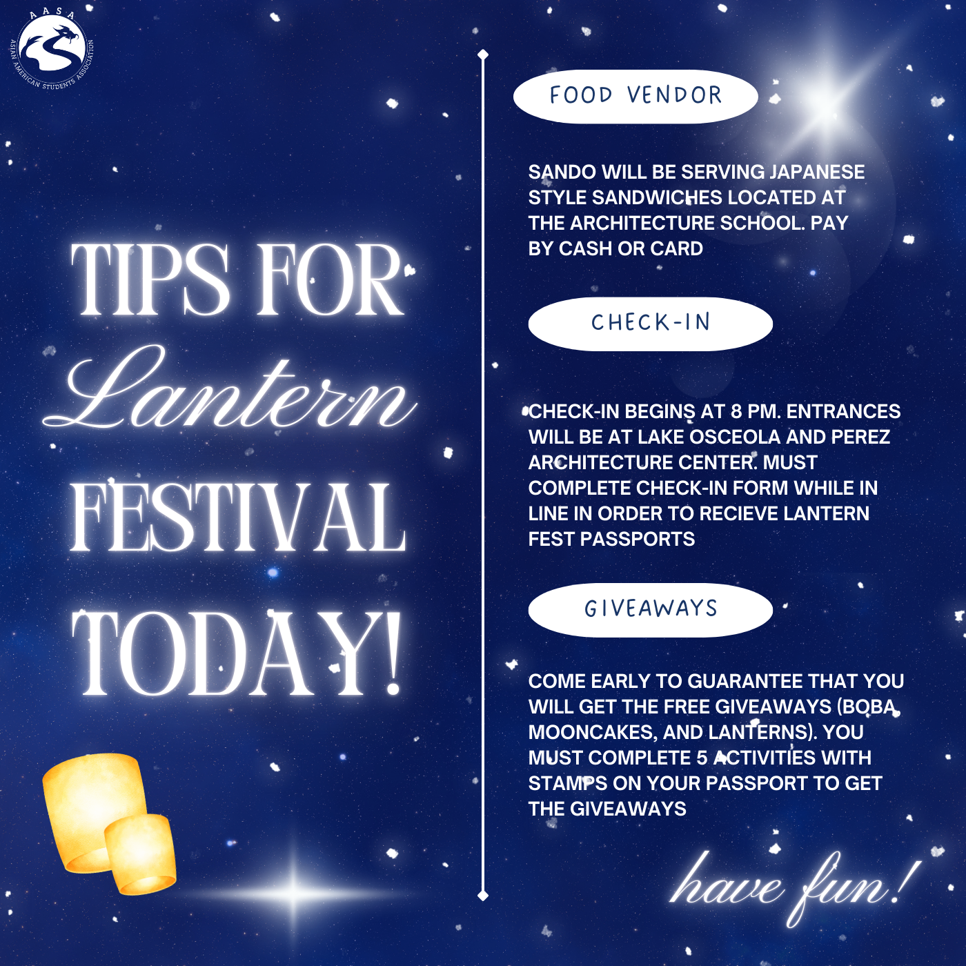 Lantern Festival day of tips 