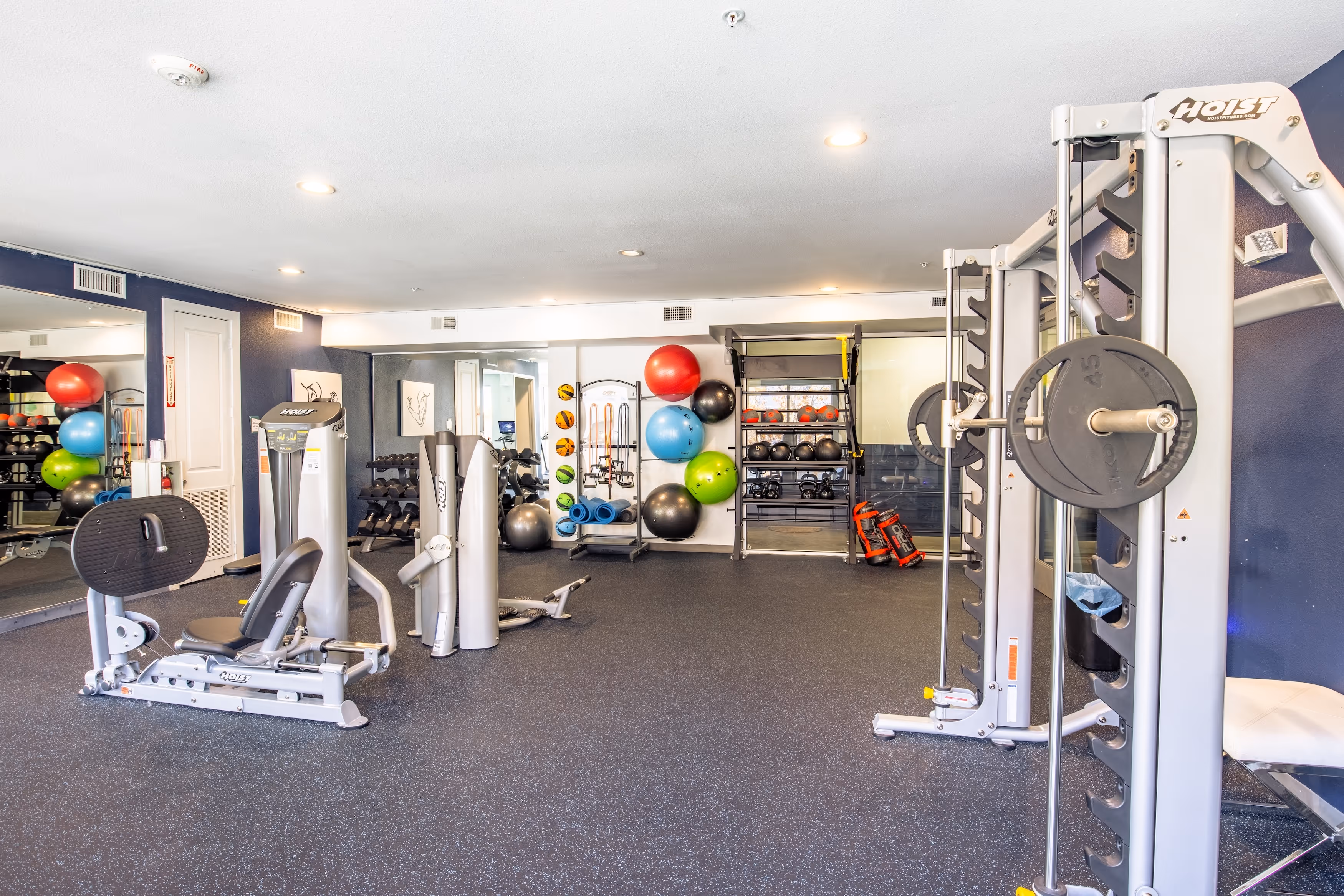 Fitness center weights 2