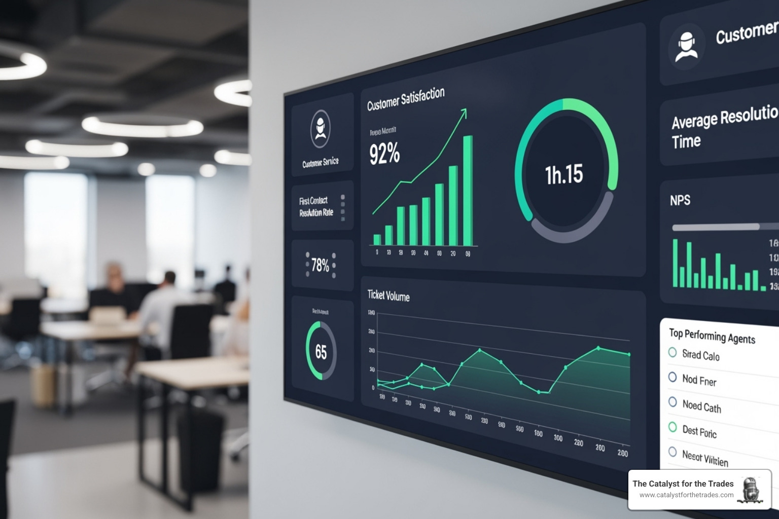 dashboard showing customer service KPIs - automated customer service dashboard showing customer service KPIs - automated customer service