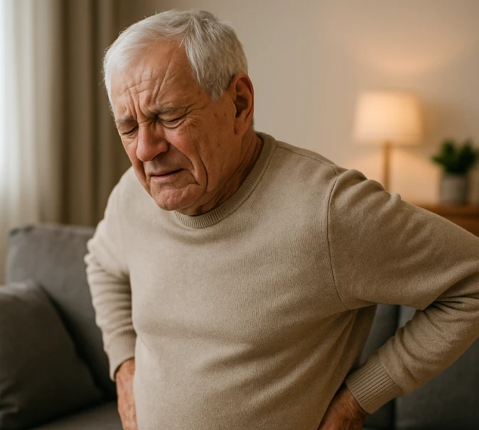Idoso com dor, dor cronica em teresina